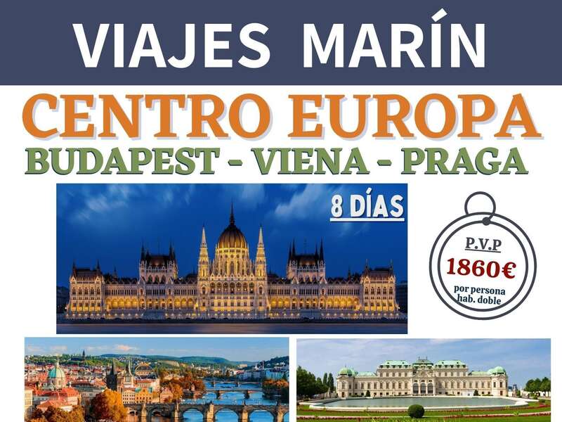 ✈️ PRAGA - VIENA - BUDAPEST 🛣️🚌 Del 24 al 31 de Agosto 🚌